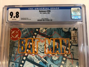 Batman  (1986) # 396 (CGC 9.8 WP) Doug Moench Story & Tom Mandrake Cover & Art
