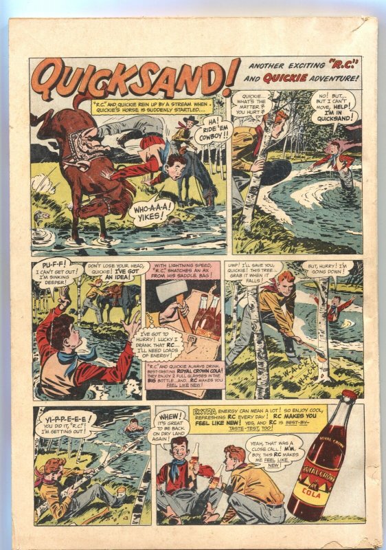 COMIC CAVALCADE #41--1950-DC-LAST SQUAREBOUND-FOX & CROW-SHELDON MAYER ART-