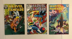 Marvel Fanfare #1 2 3 4 5 6 7 8 & 9 Lot Of 9