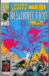 Silver Surfer/Warlock: Resurrection #4 (1993) Warlock