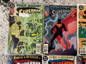 6 Superman DC Comic Books # 90 91 92 93 0 94 Batman Flash Atom Arrow J961