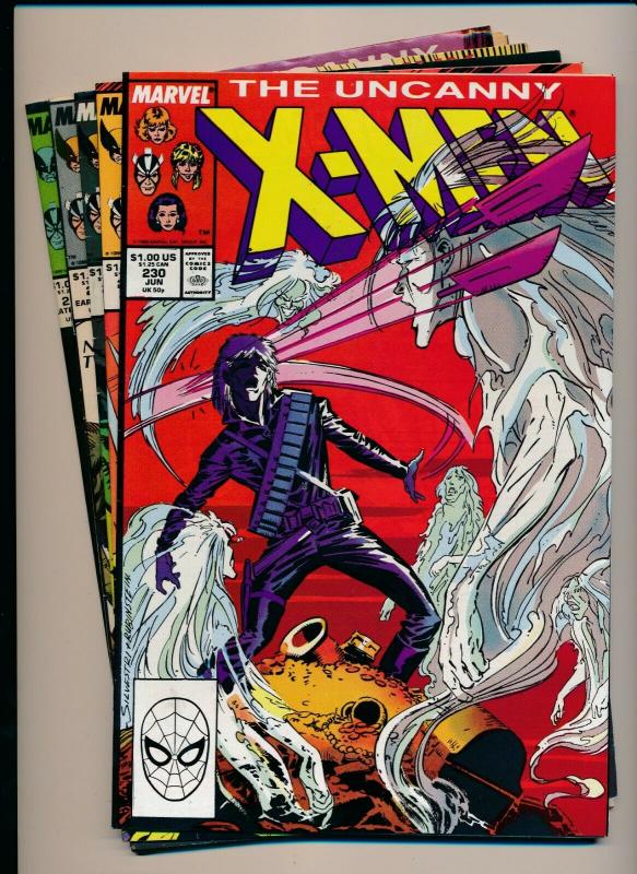 MARVEL Great LOT!!! UNCANNY X-MEN #230-234 VG/F (PJ73) 