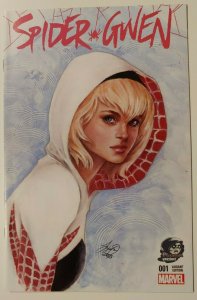 Spider-Gwen #1 Siya Oum Phantom Variant 2015. Very High Grade! 