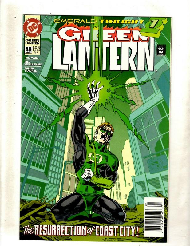 Lot Of 4 Green Lantern DC Comic Books # 48 49 50 51 NM Emerald Twilight 1-3 J361