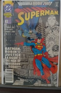 Superman Annual #3 Newsstand Edition (1991).  Nw82