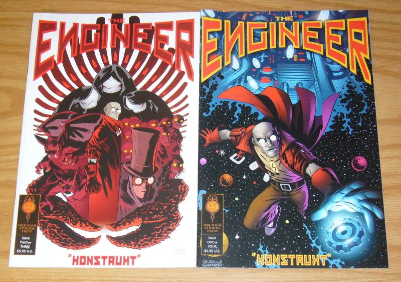 the Engineer #1-2 complete series - archaia studios press - brian churilla set