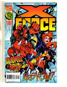 11 X-Force Marvel Comics # 43 44 45 46 47 48 49 51 52 53 54 Deadpool Cable DB7