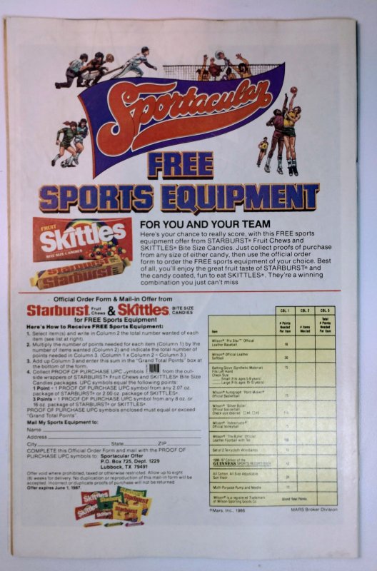 The Avengers #273 (6.5, 1986) NEWSSTAND, 25th Anniversary Border