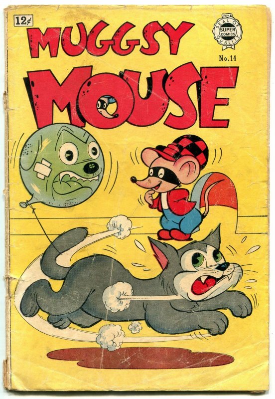 Muggsy Mouse #14 1963-Super Golden Age reprints Funny Animals F/G