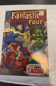 Fantastic Four #65 (1967) Ronan first app Kirby/Simek