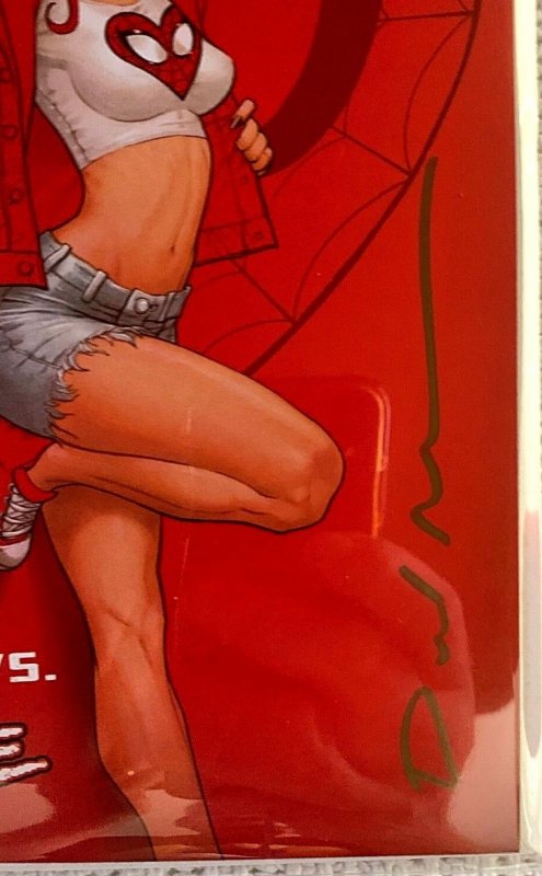 ?~HOT~MARVEL~GWENOM vs CARNAGE #2~NAKAYAMA TRADE DRESS~?SIGNED w/COA?~HOT~?