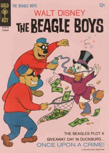 Beagle Boys, The #5 VG ; Gold Key | low grade comic February 1967 Uncle Scrooge 