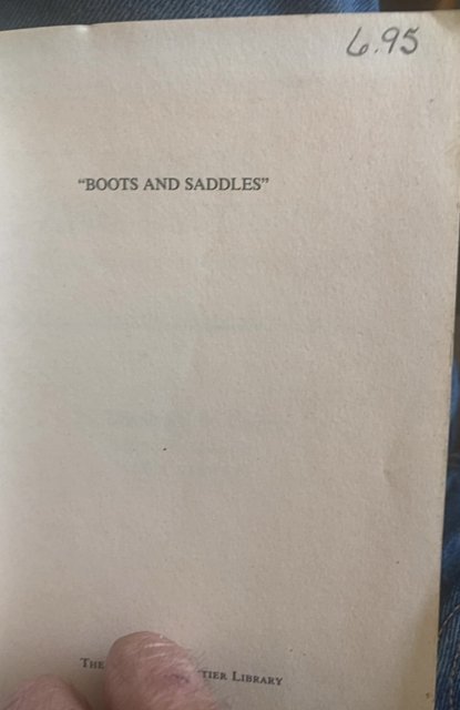 “Boots and saddles”or Life in Dakota with general Custer,bonus!,Custer,1980,