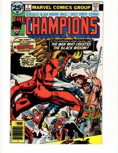 The Champions #7 GHOST RIDER BLACK WIDOW ANGEL HERCULES