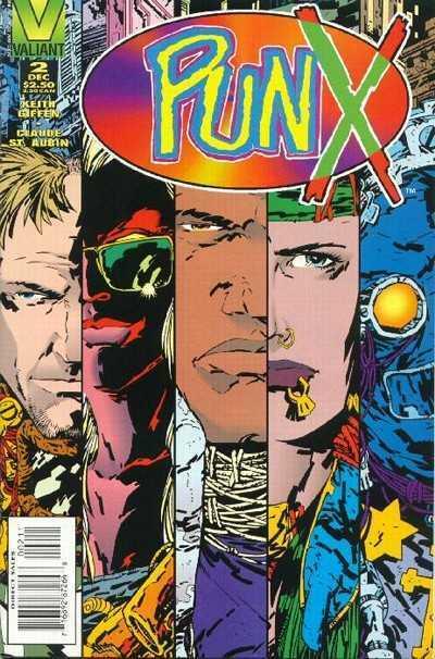 PUNX (1995 VL) 1-3 KEITH GIFFEN  complete series