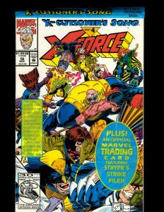 Lot of 11 X-Force Marvel Comic Books #12 13 14 16 17 18 25 38 50 57 58 SM21