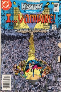 House of Mystery #311 (1982) I... Vampire!