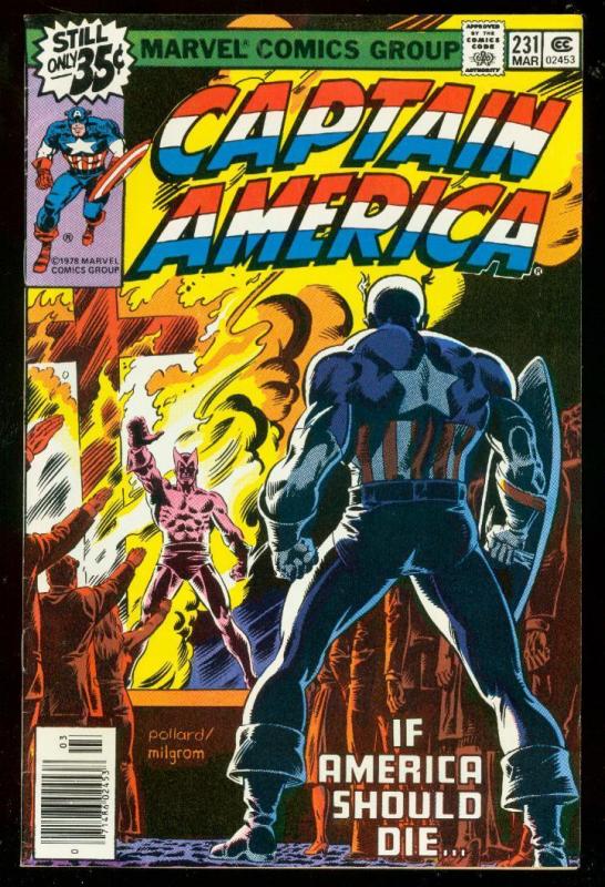 CAPTAIN AMERICA #231 1979-MARVEL COMICS VF