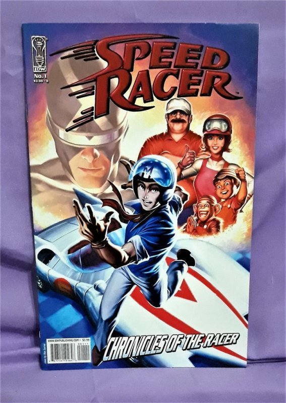 SPEED RACER Chronicles of The Racer #1 A and B Covers (IDW 2008) 