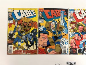 4 Cable Marvel Comic Books#1 2 3 4 Spiderman Defenders Avengers Thor 90 JS5
