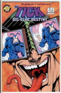 TICK BIG BLUE DESTINY #3, NM+, Ben Edlund, 1997, Stone, more in store