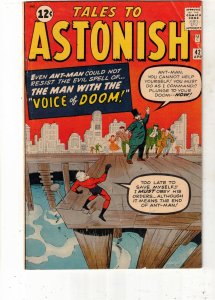 Tales to Astonish #42 (1963) VG/FN Mid-Grade Very Early Ant-Man BEANTOWN CERTIF!