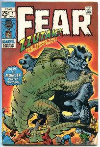 FEAR #1 2 3, Jack Kirby, Robots, Mummy, Sci-fi, Horror, 1970, more in store, QXT