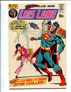 LOIS LANE #109 I'LL NEVER FALL IN LOVE AGAIN! (9.0) 1971