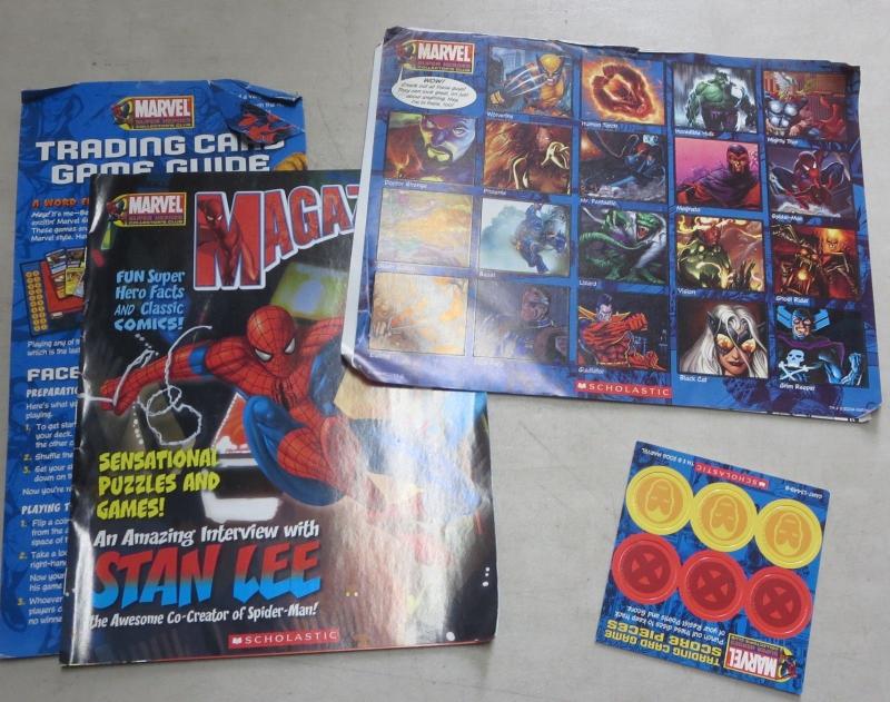 SPIDER-MAN RANDOM MISCELLANY HOOTENANNY COLLECTION! Trading cards, more. LOOK!