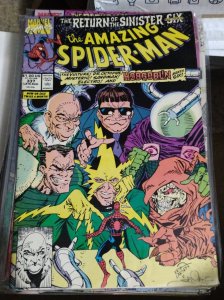 Amazing Spider-Man  # 337 1990 MARVEL  erik larsen RETURN OF sinister six