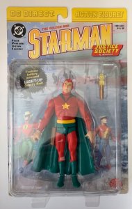 (2000) DC Direct JUSTICE SOCIETY OF AMERICA STARMAN Action Figure! MOC! Rare!