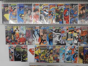 Huge Lot of 150+ Comics W/ Joker, Batman, & Superman Avg.  F+ Condition.