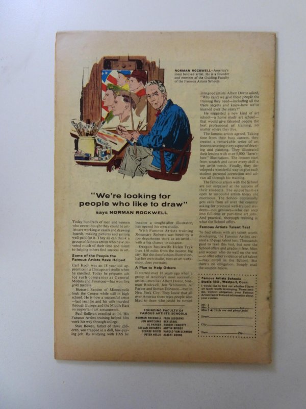 Thor #145 (1967) FN- condition staining front/back cover