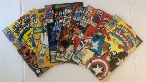 Captain America Lot Of 7 Various Comics