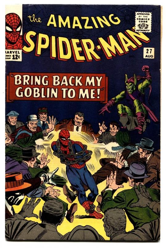 AMAZING SPIDER-MAN #27 comic book-GREEN GOBLIN-MARVEL COMICS HIGH GRADE