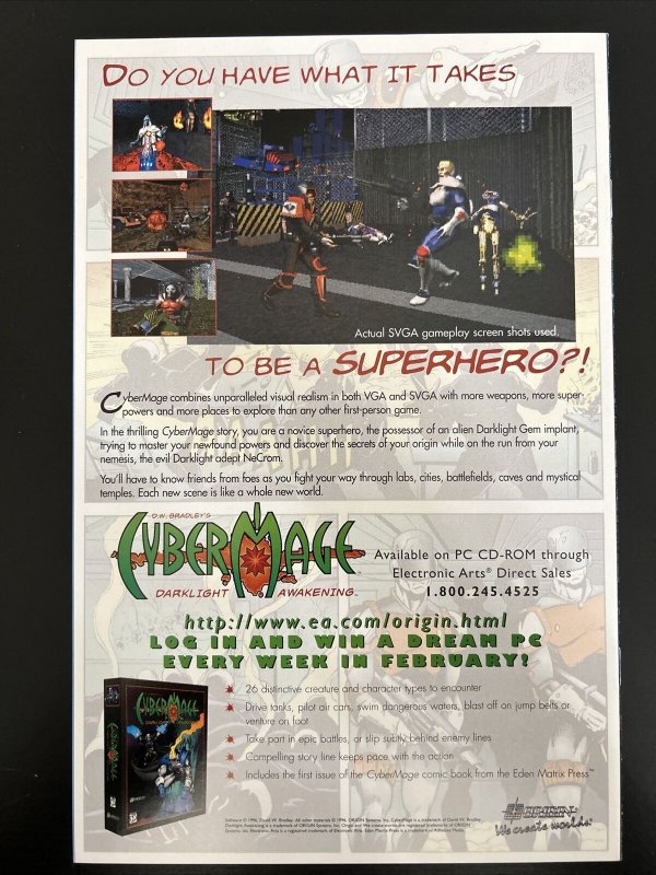 Legends of The Dark Claw #1 ~ 1996 ~ Marvel/DC/Amalgam ~ 1st Full App Dark Claw