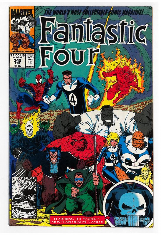 Fantastic Four (1961) #347-349 Complete story arc