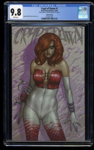 Crypt of Dawn #1 CGC NM/M 9.8 White Pages Limited Edition