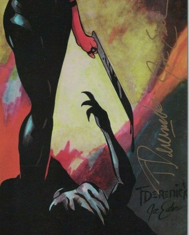 Scimidar (CFD) #2 VF/NM signed by Tom Derenick + Joe Eiden - Cry for Dawn 1995