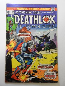 Astonishing Tales #28 (1975) VG Condition MVS intact! moisture damage