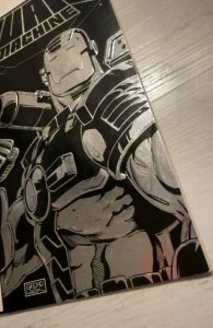 War Machine #1 (1994) his own title- 2 spine breaks. 1 indentation