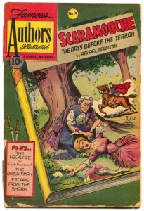 Famous Authors Illustrated #13 1951- Scaramouche- Sabatini FAIR