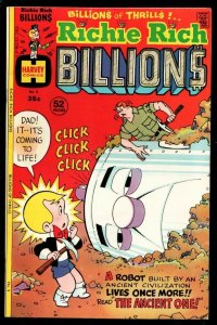 Richie Rich Billions #5 1975-Harvey-Robot cover & story-Little Dot appears-VF