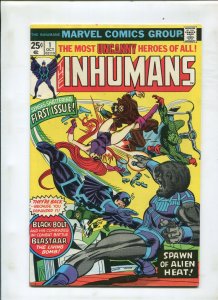 INHUMANS #1 (7.5) 1ST SOLO SERIES!