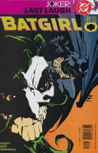 Batgirl #21 VF ; DC | Joker Last Laugh