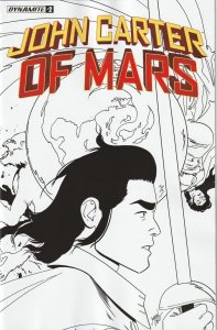 John Carter Of Mars # 2 Variant 1:7 Cover N NM Dynamite [H4]