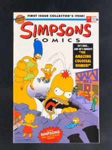 Simpsons Comics #1 (1993) NM Bongoverse Poster Intact