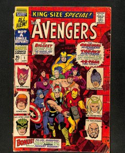 Avengers Annual #1 Thor Iron Man Captain America New Line-Up!