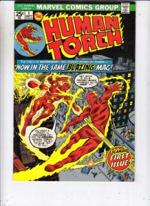Human Torch #1 (Sep-74) VF High-Grade Human Torch