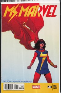 Ms. Marvel #3 Third Print Cover (2014) Ms. Marvel